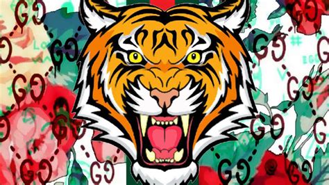 wallpaper for laptop gucci tiger|gucci tiger face print.